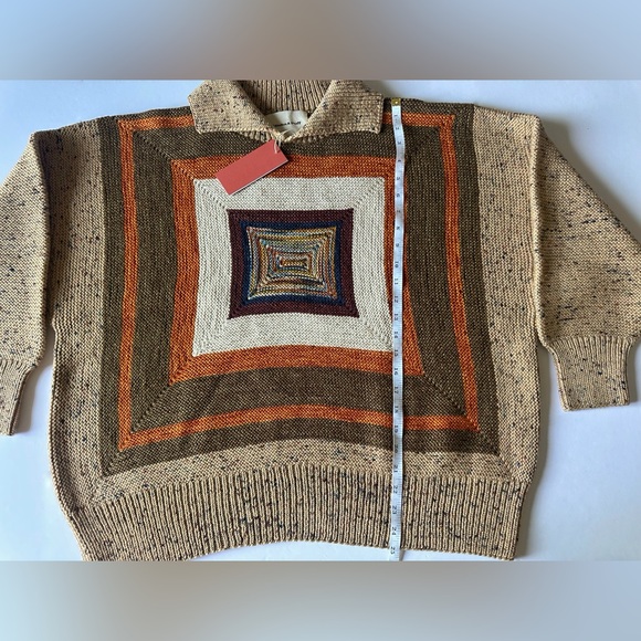 Misha & Puff Womens Log Cabin Sweater - Seed Confetti - Picture 3 of 8